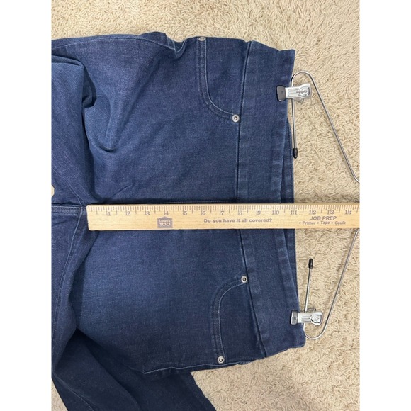 Chico's Perfect Stretch Pull On Jegging Ankle Blue Denim Size 10 Chico's 1.5 - Picture 8 of 10
